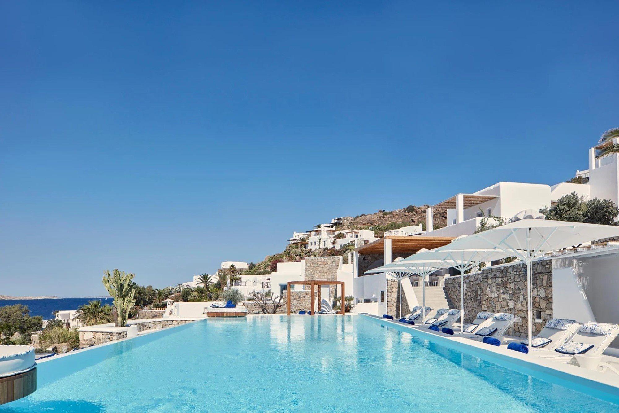 Katikies Mykonos - The Leading Hotels Of The World Agios Ioannis Diakoftis Экстерьер фото