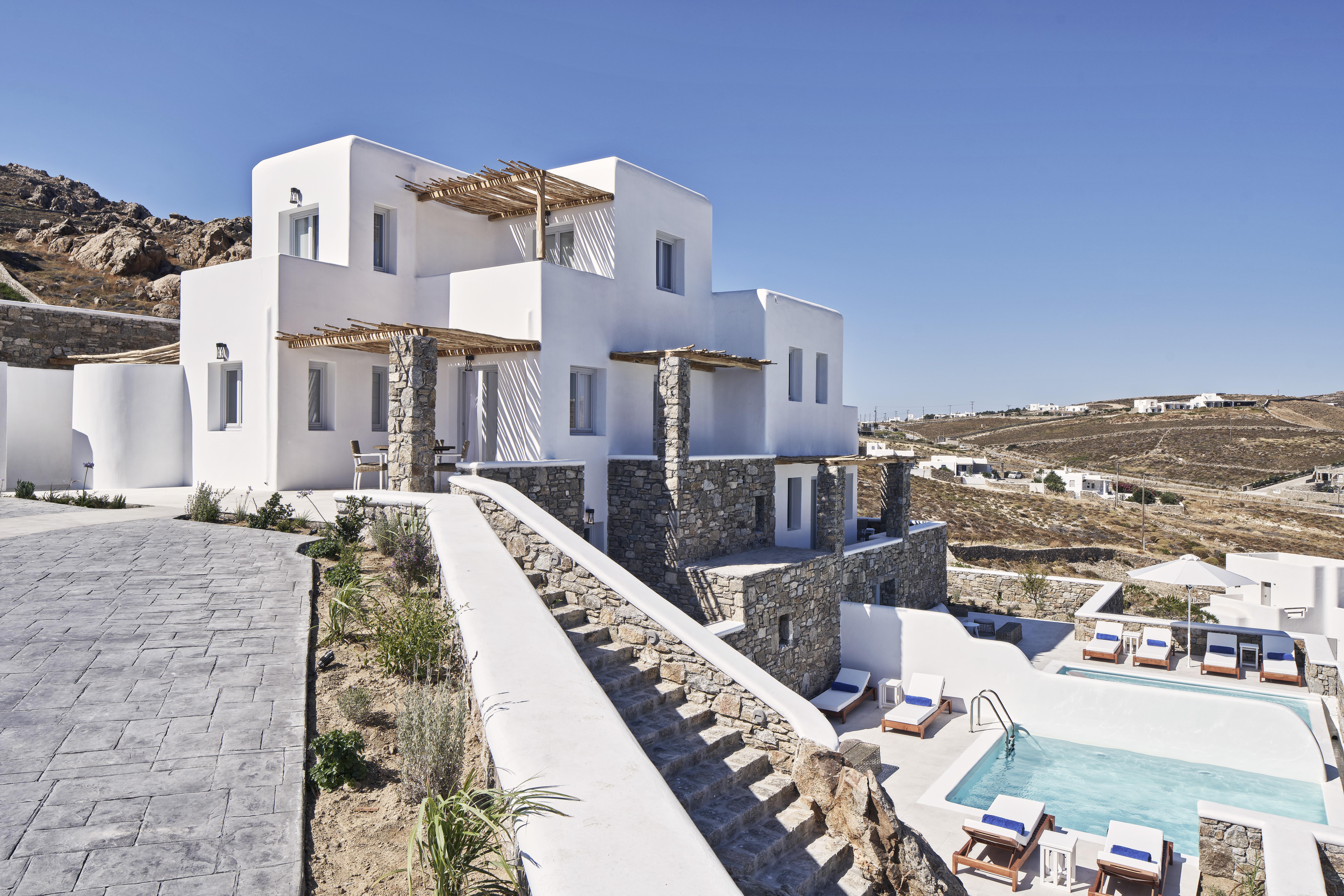 Katikies Mykonos - The Leading Hotels Of The World Agios Ioannis Diakoftis Экстерьер фото