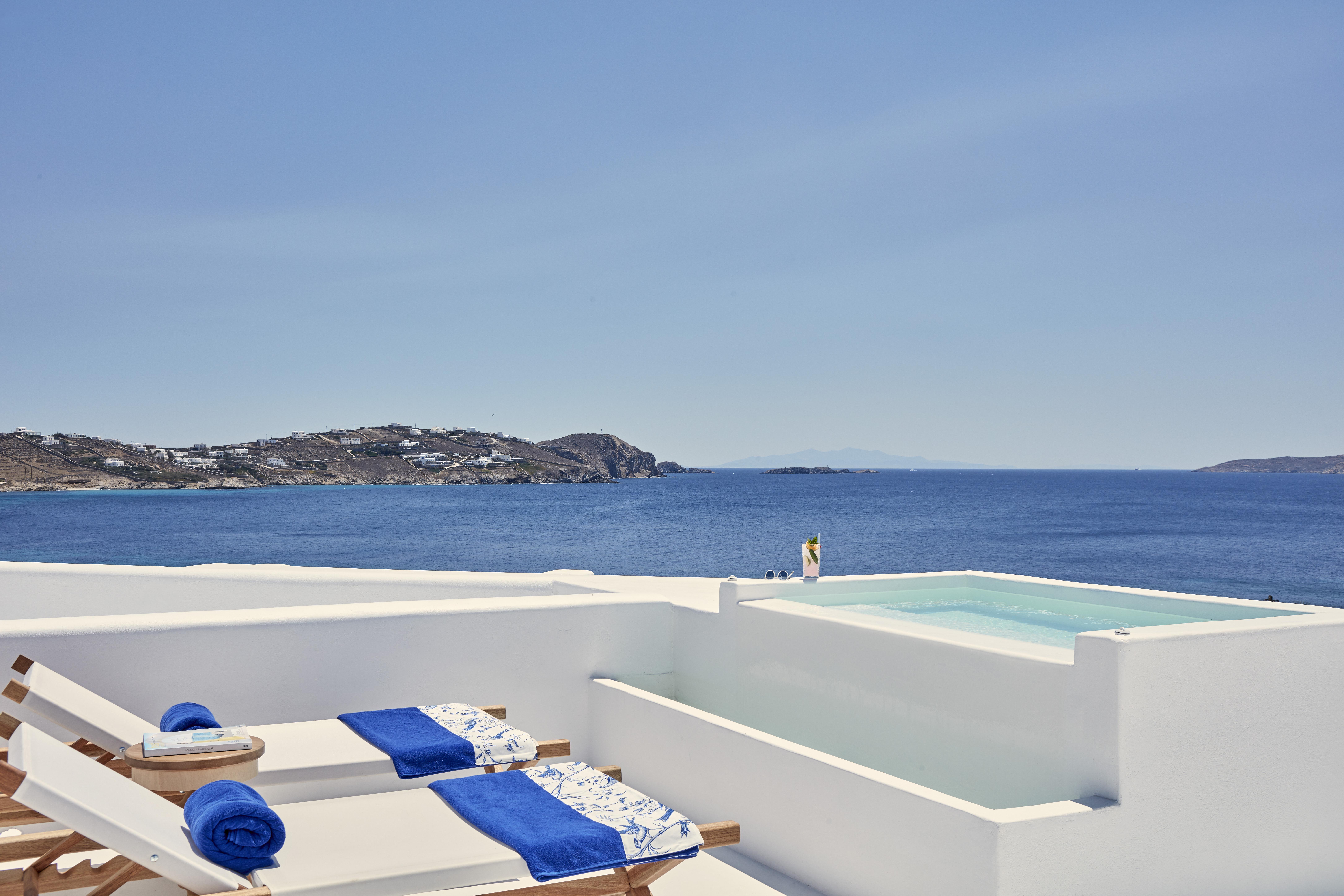 Katikies Mykonos - The Leading Hotels Of The World Agios Ioannis Diakoftis Экстерьер фото